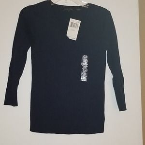 Navy pullover sweater